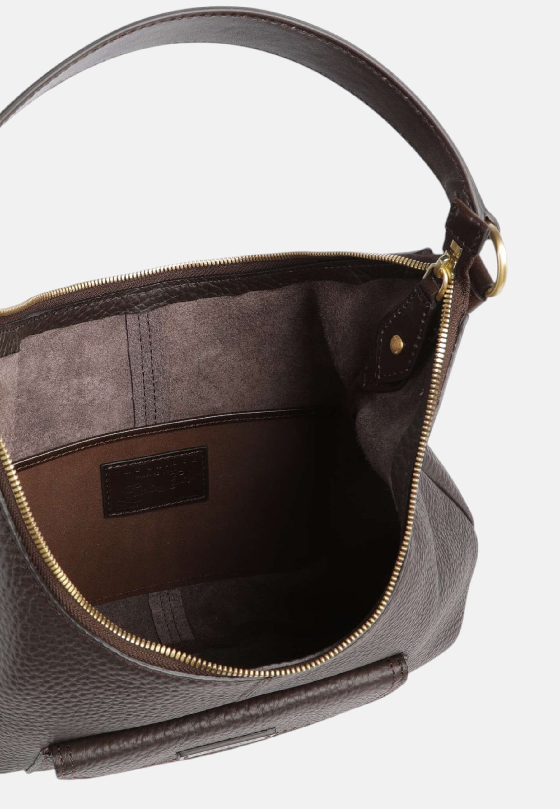 Martina borsa a spalla Grande The Bridge Moka/oro