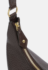 Martina borsa a spalla Grande The Bridge Moka/oro