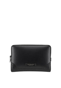 Matteo pochette The Bridge in Pelle Nero/rutenio