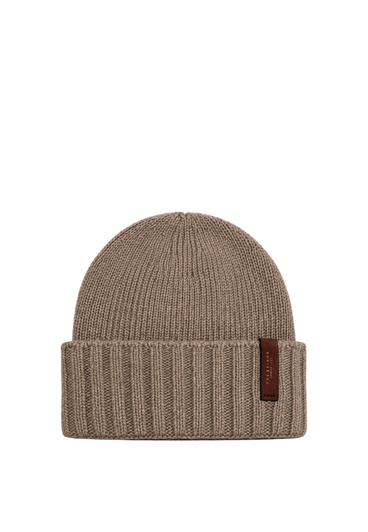 Berretto in Lana Da Donna The Bridge Beige/oro