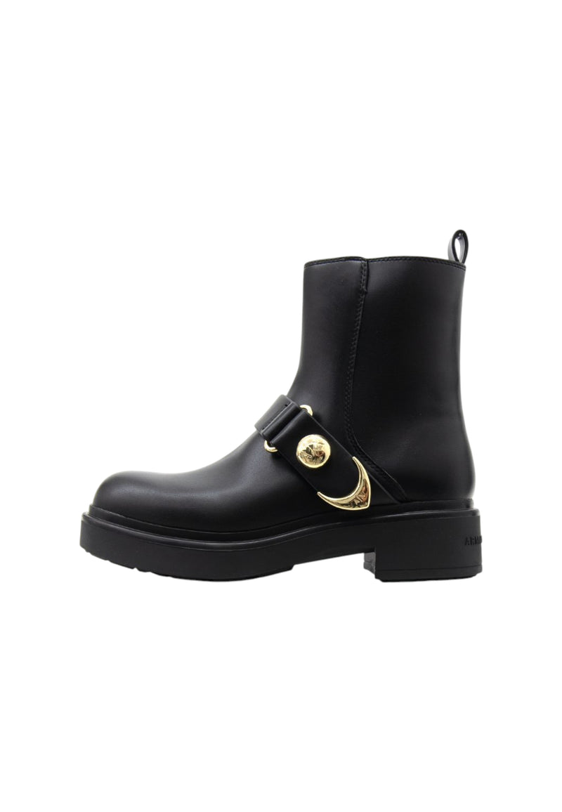 Stivale Donna Armani Exchange In Pelle Black