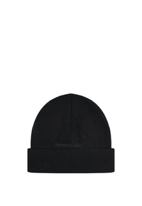 Berretto lavorato a maglia in lana vergine Armani Exchange Black