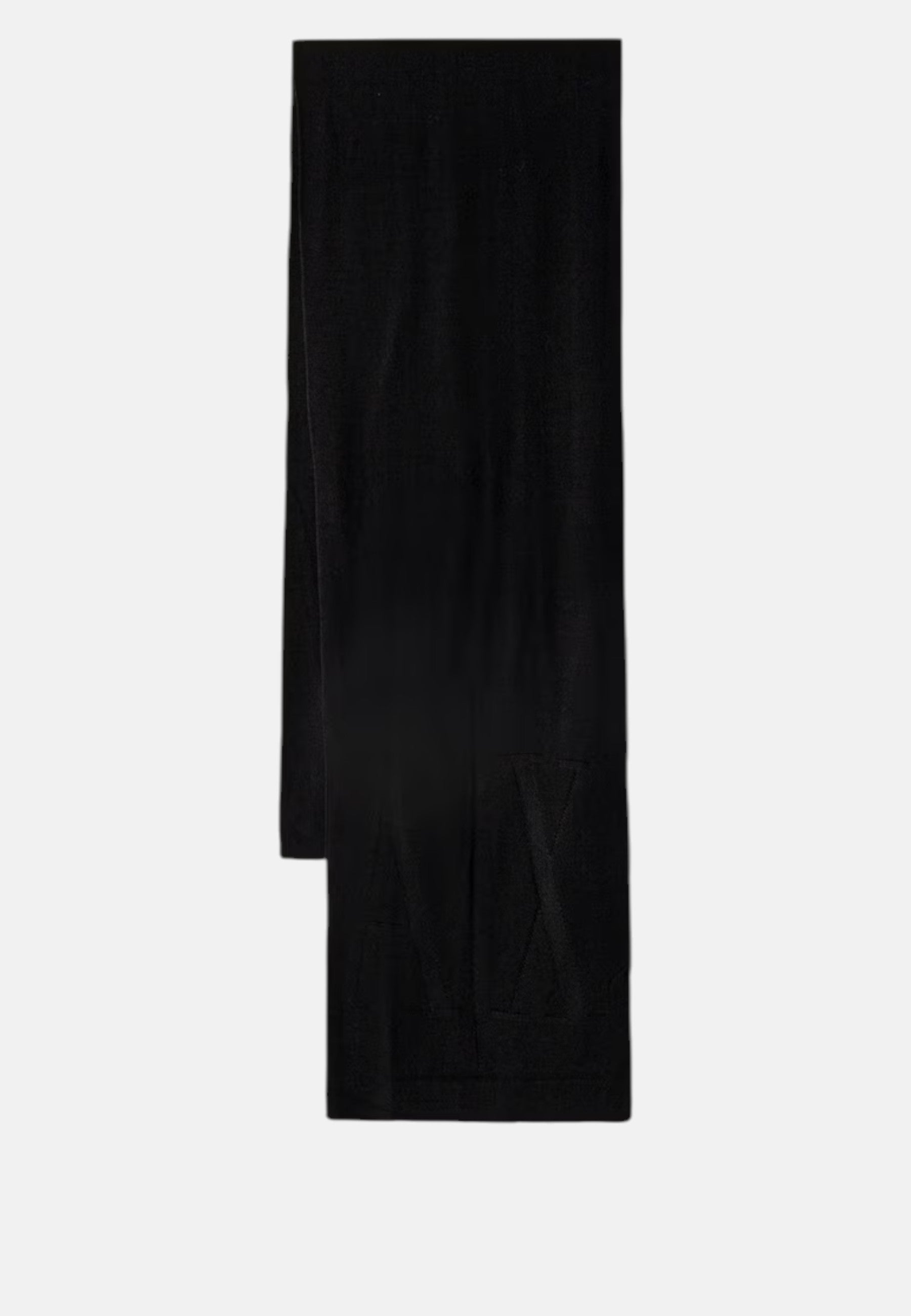 Armani Exchange Sciarpa da donna in lana Black