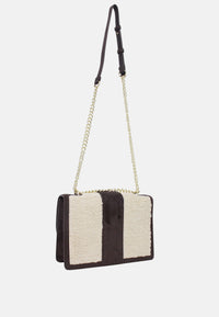 Borsa a tracolla in tessuto spalmato Antagonist/script