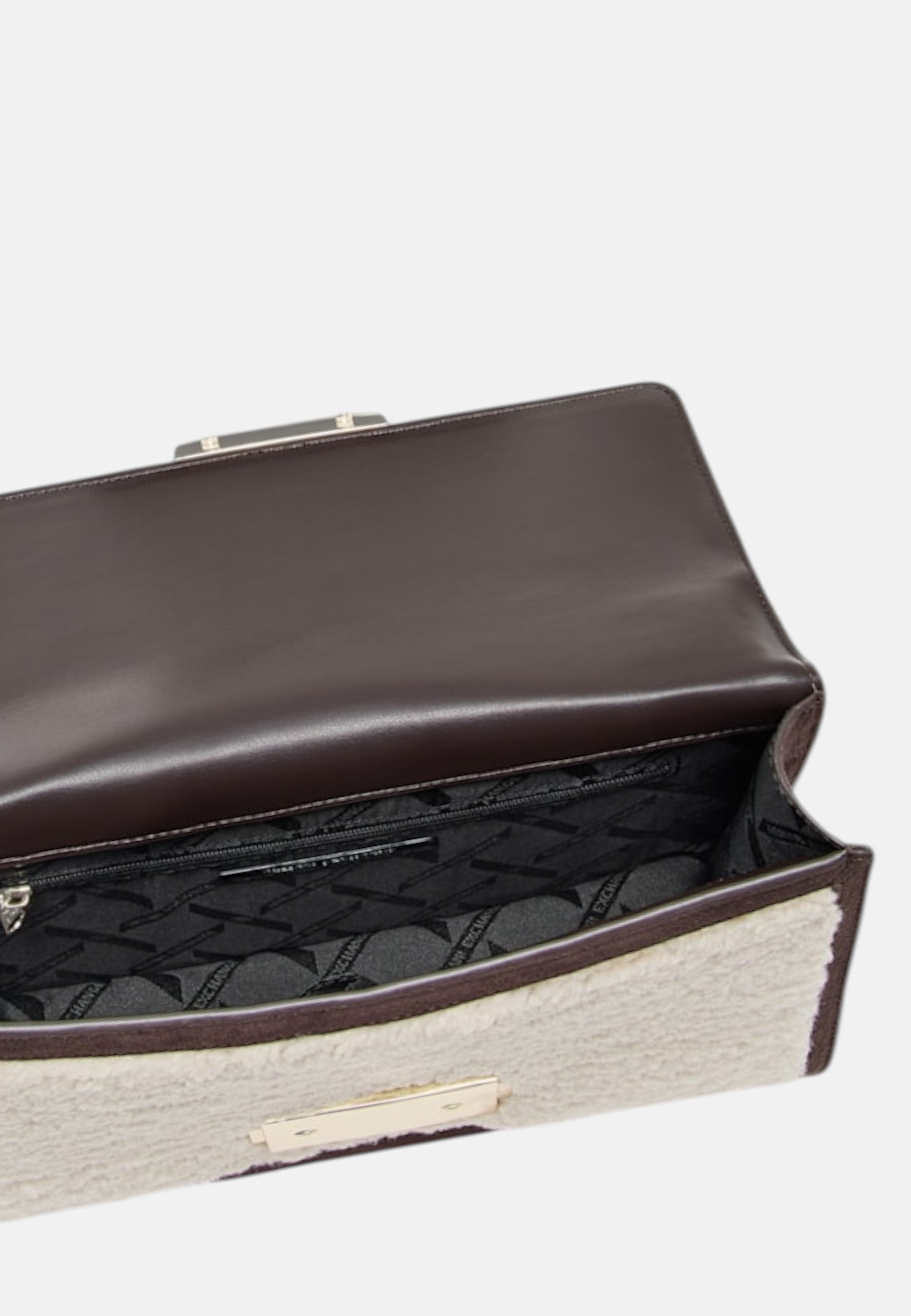 Borsa a tracolla in tessuto spalmato Antagonist/script
