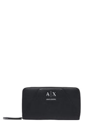 Armani Exchange Portafoglio Nero Donna Black