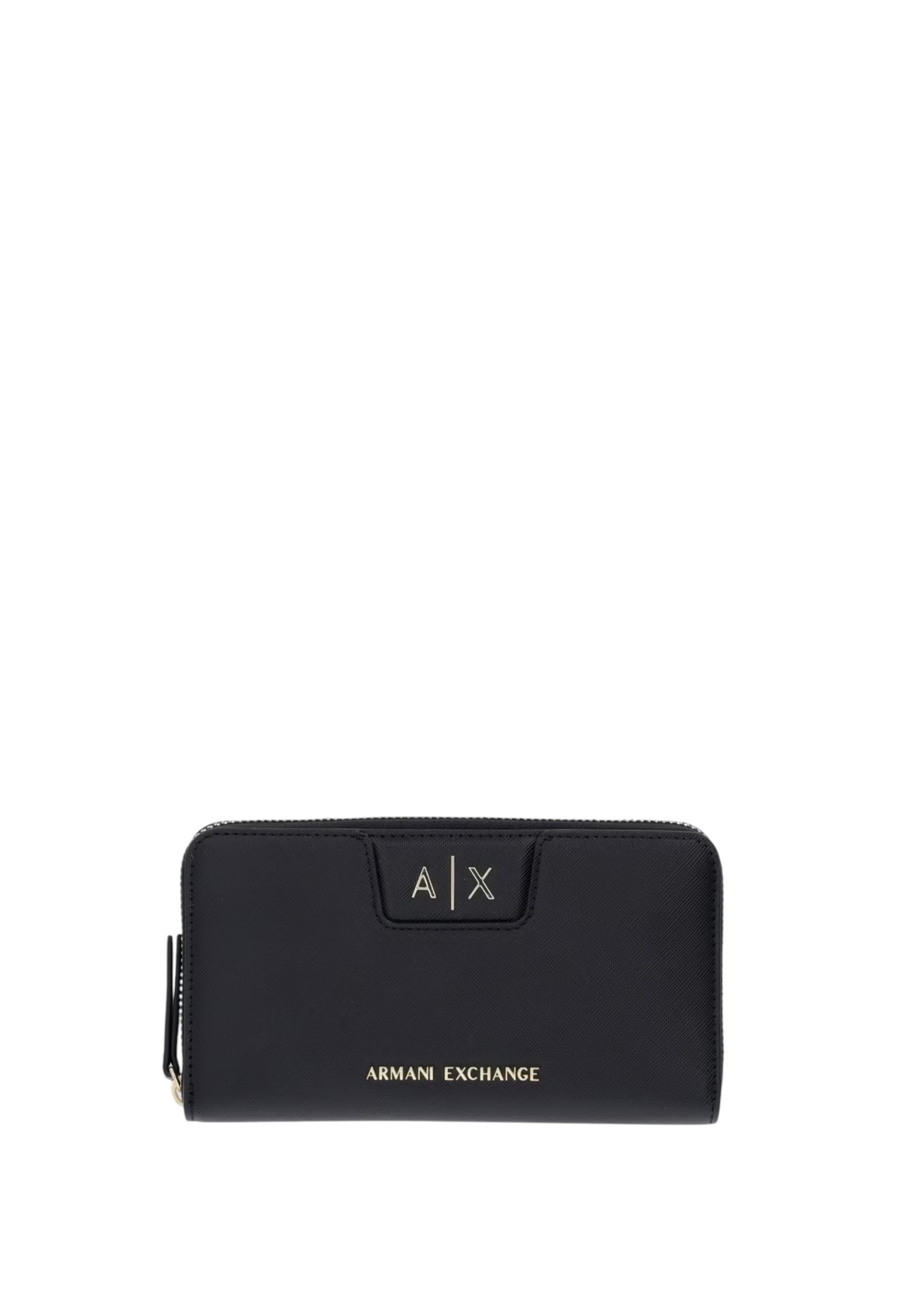 Armani Exchange Portafoglio Nero Donna Black