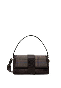 Borsa a tracolla effetto Martellato Donna Armani Exchange Multicolor