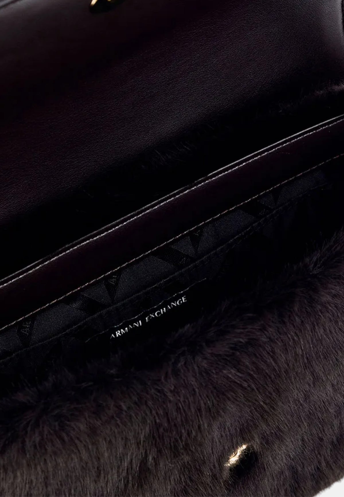Borsa a tracolla effetto Martellato Donna Armani Exchange Multicolor