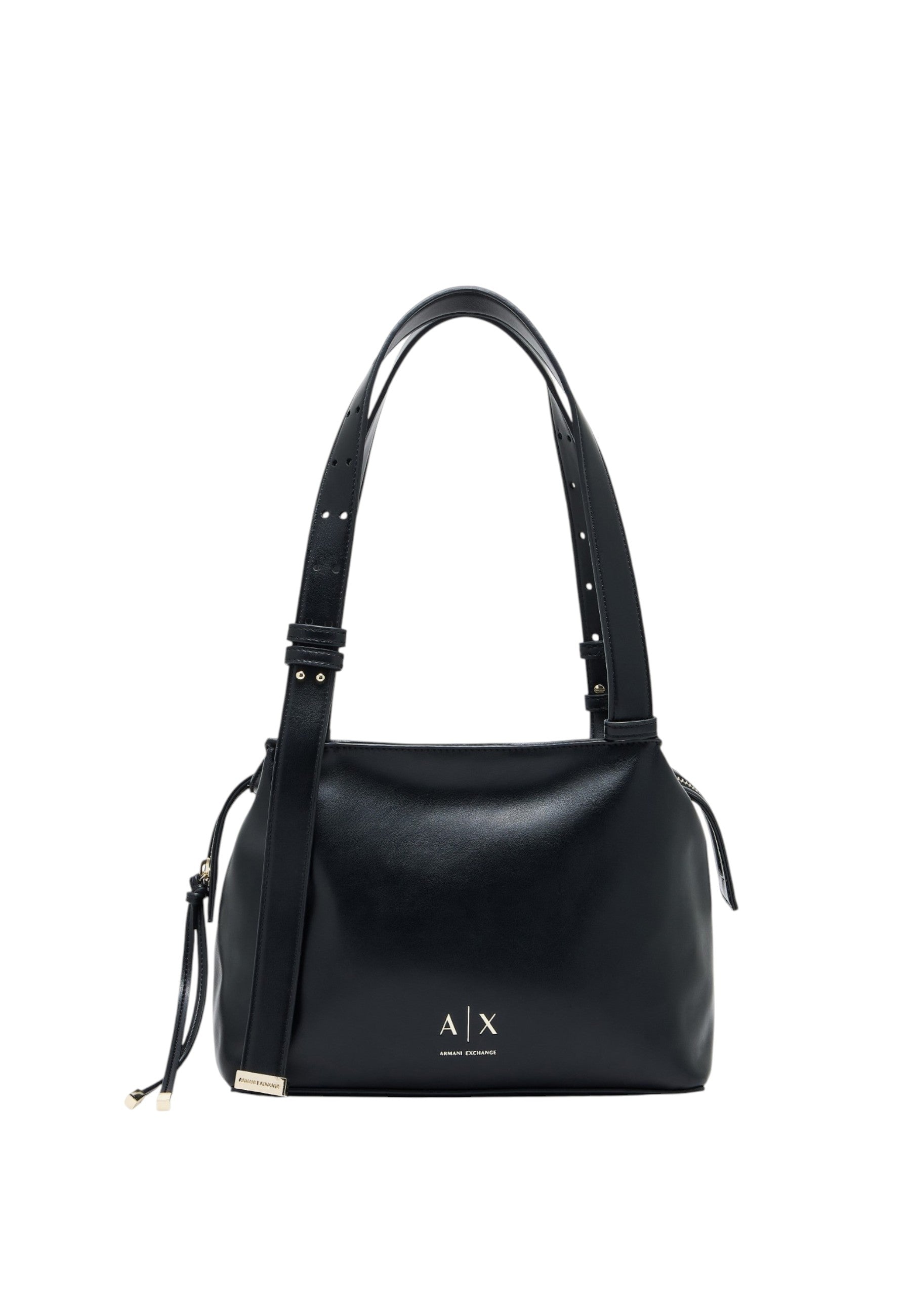 Borsa piccola a spalla con due manici Donna Armani Exchange Armani Exchange Black