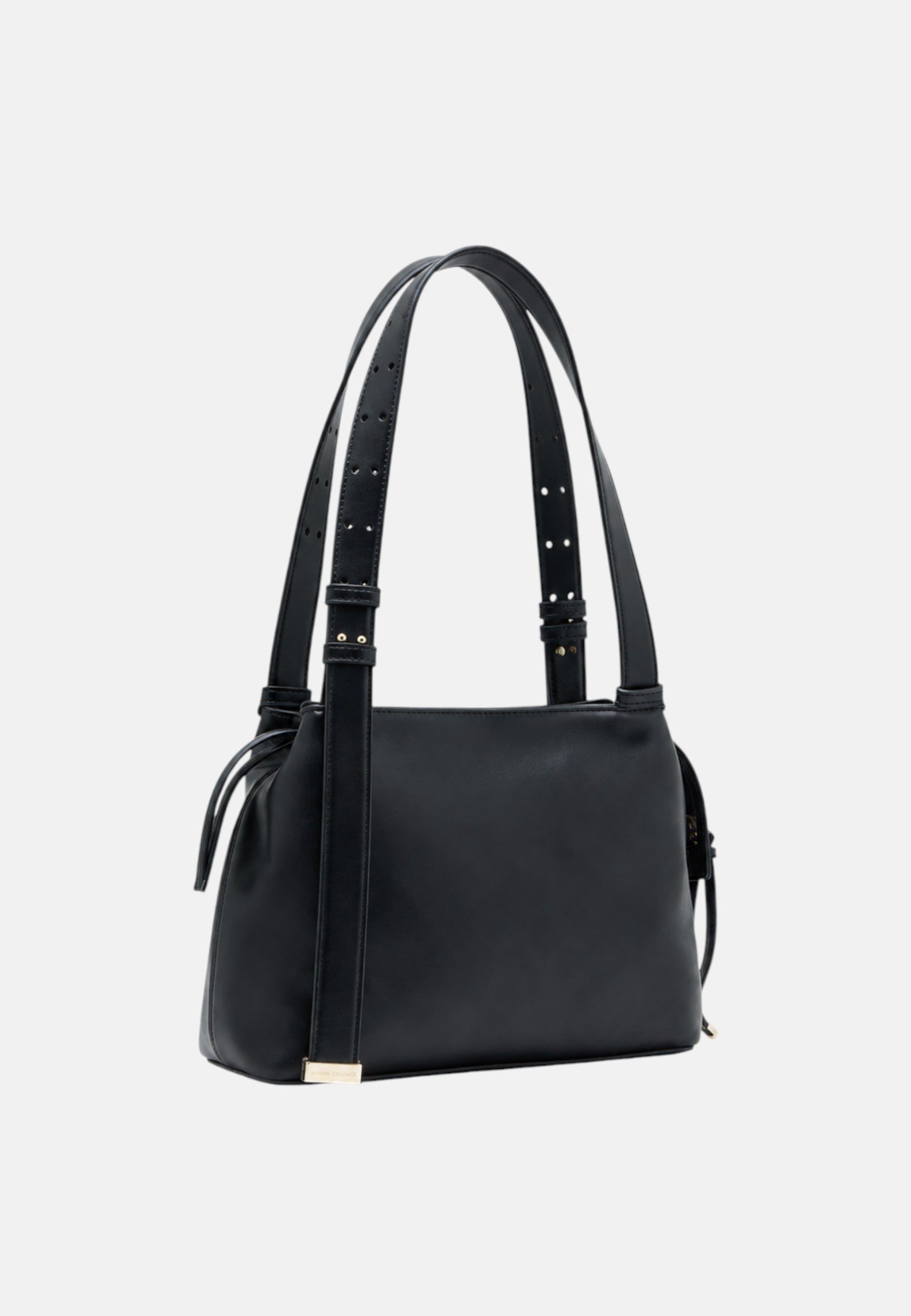 Borsa piccola a spalla con due manici Donna Armani Exchange Armani Exchange Black