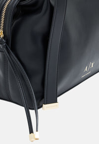 Borsa piccola a spalla con due manici Donna Armani Exchange Armani Exchange Black