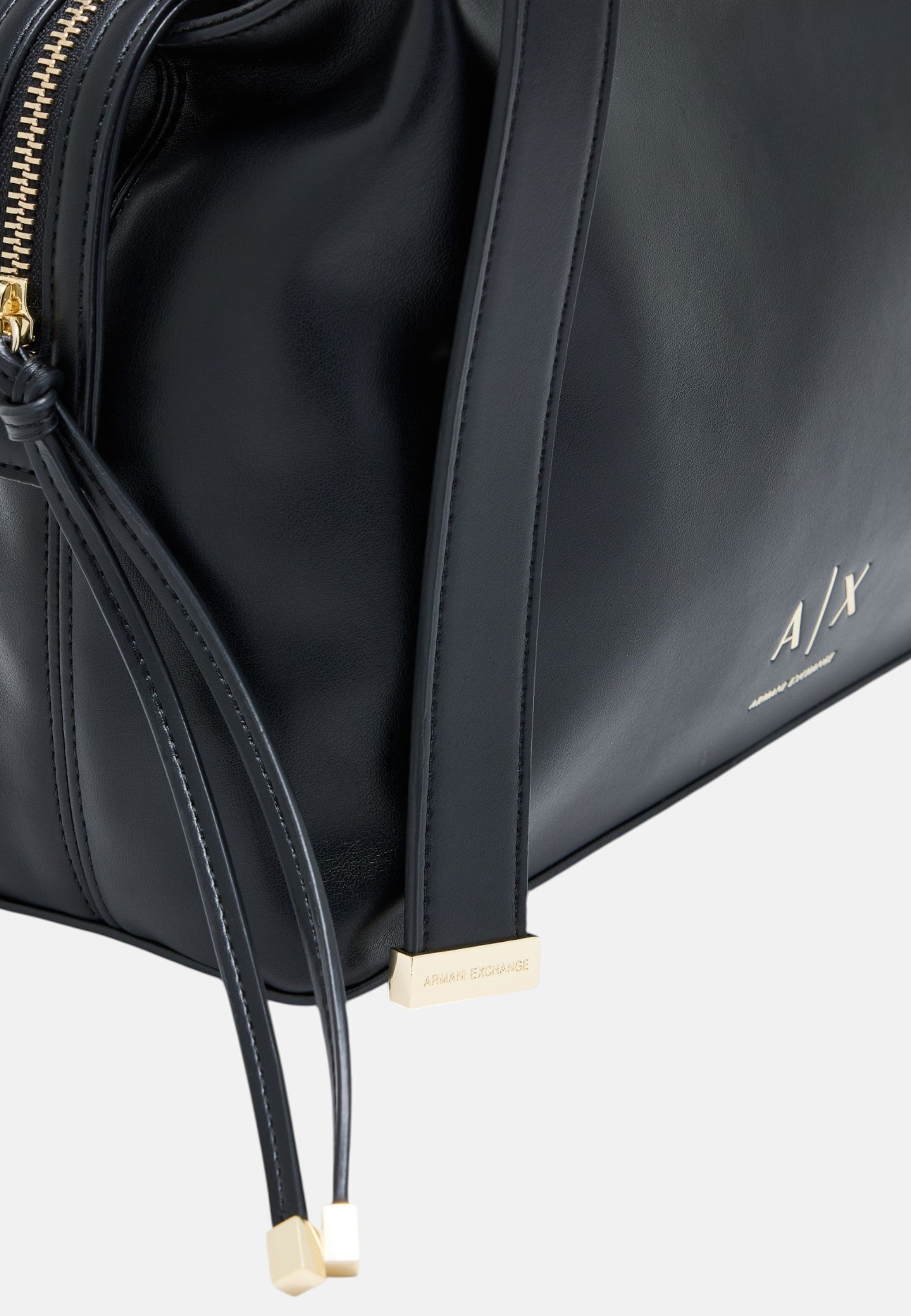Borsa piccola a spalla con due manici Donna Armani Exchange Armani Exchange Black