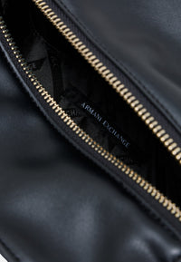 Borsa piccola a spalla con due manici Donna Armani Exchange Armani Exchange Black
