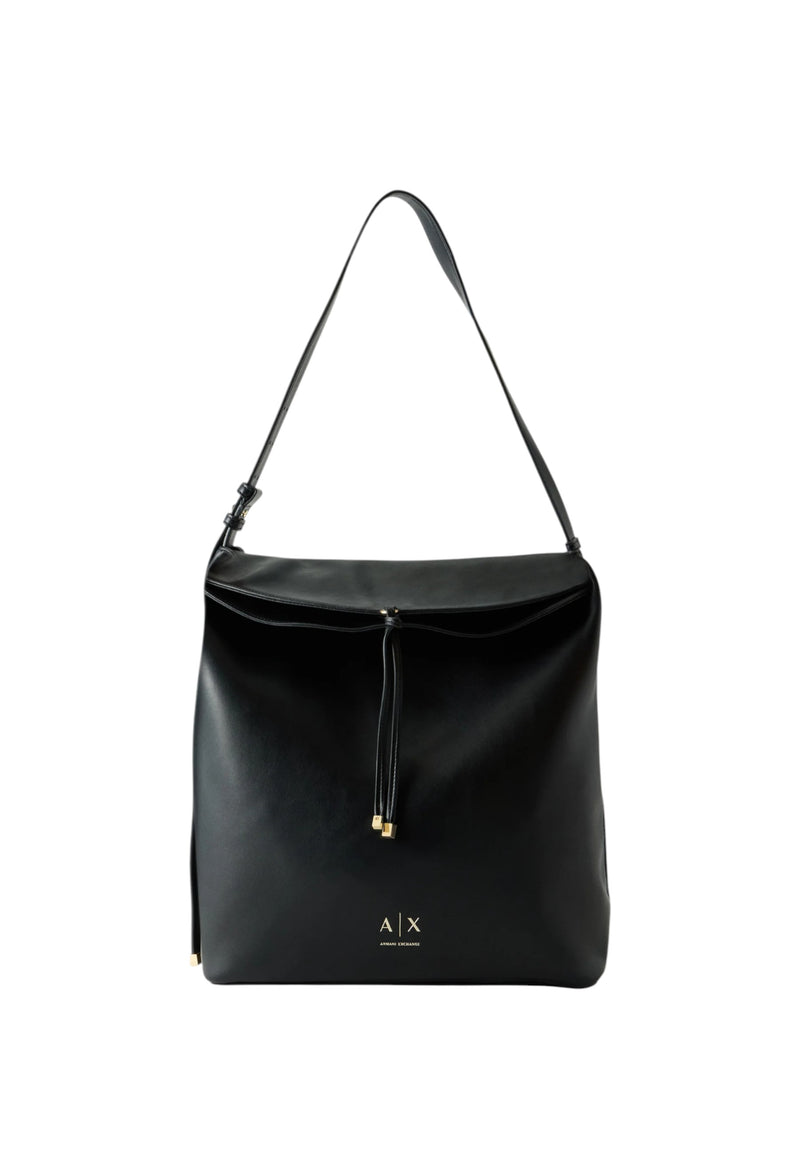 Borsa a Spalla da Donna Armani Exchange Black