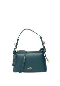 Borsa a spalla con tracolla regolabile e logo Donna Armani Exchange Mystery