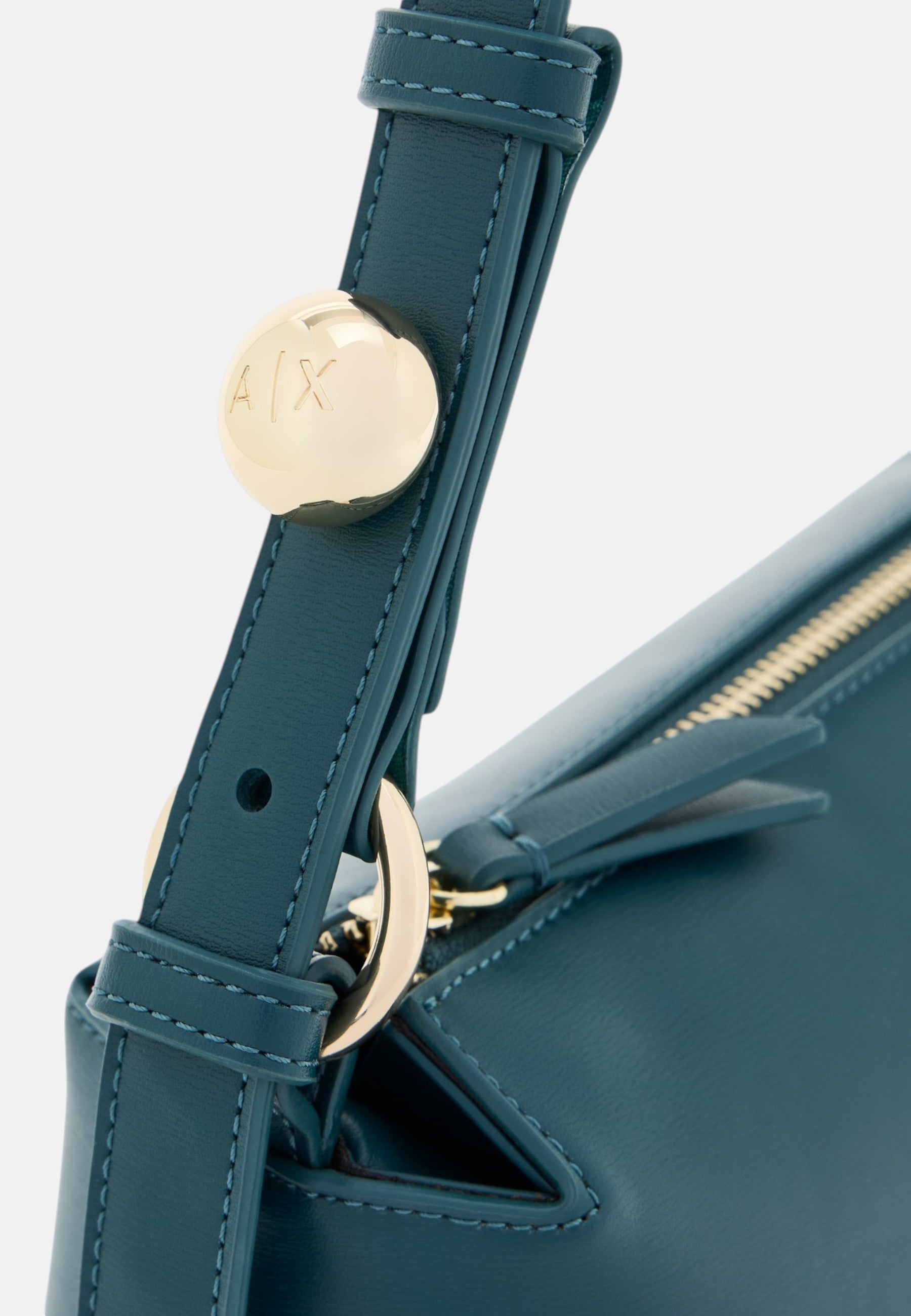 Borsa a spalla con tracolla regolabile e logo Donna Armani Exchange Mystery