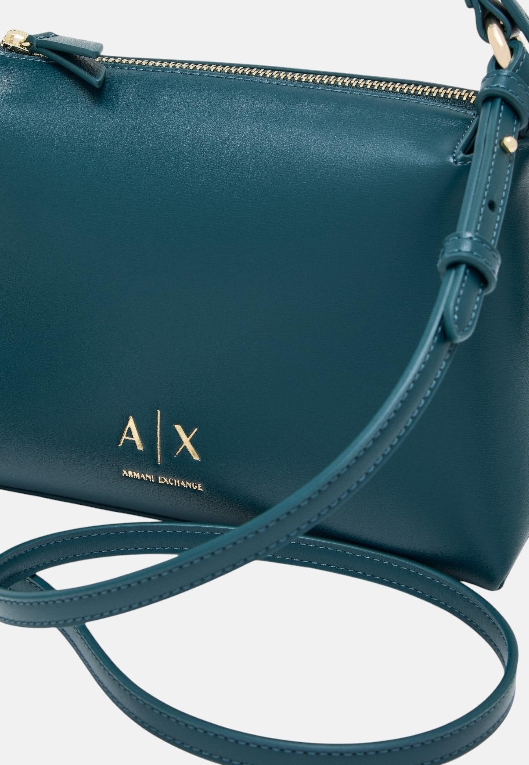 Borsa a spalla con tracolla regolabile e logo Donna Armani Exchange Mystery