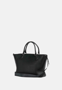 Shopping bag con charm e tracolla rimovibile Donna Armani Exchange Black
