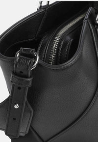 Shopping bag con charm e tracolla rimovibile Donna Armani Exchange Black