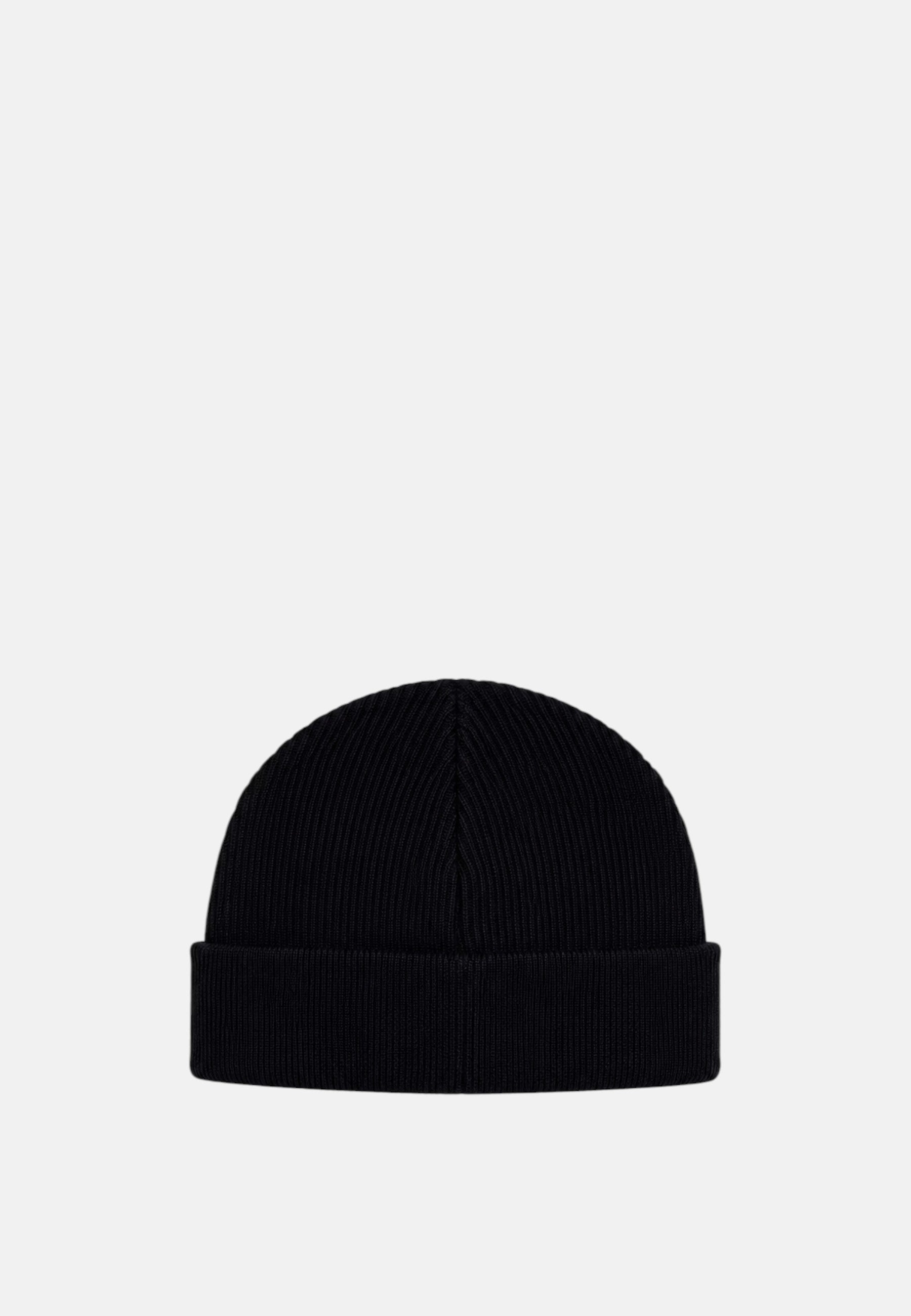 Cappello Beanie Uomo Armani Exchange in Lana e Cotone Deep Navy