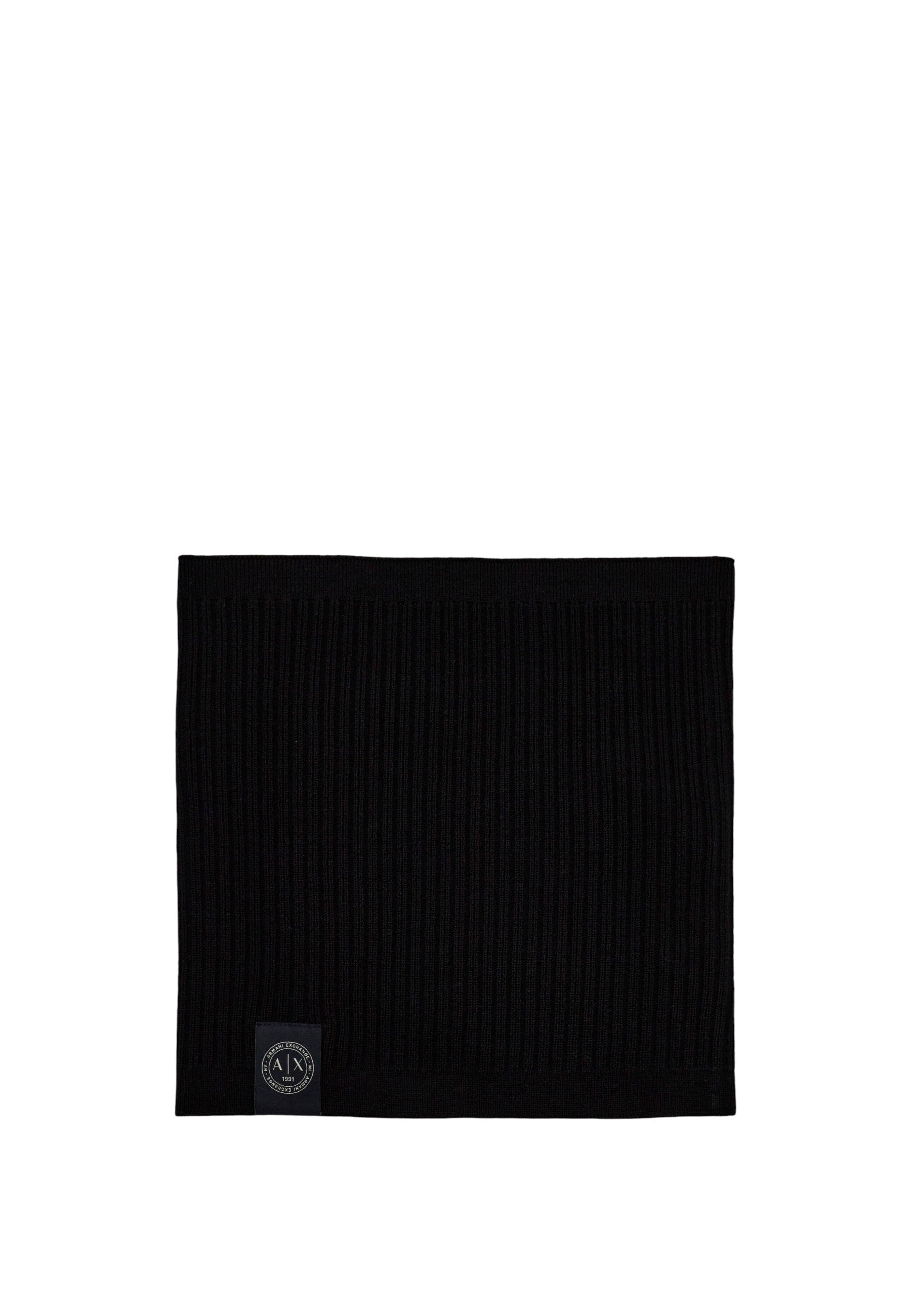 Scaldacollo da Uomo Armani Exchange in Misto Lana Black