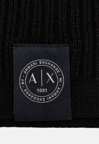 Scaldacollo da Uomo Armani Exchange in Misto Lana Black