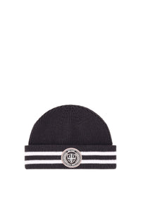 Cappello Beanie Uomo Armani Exchange in Lana e Cotone Licorice/vintage Off