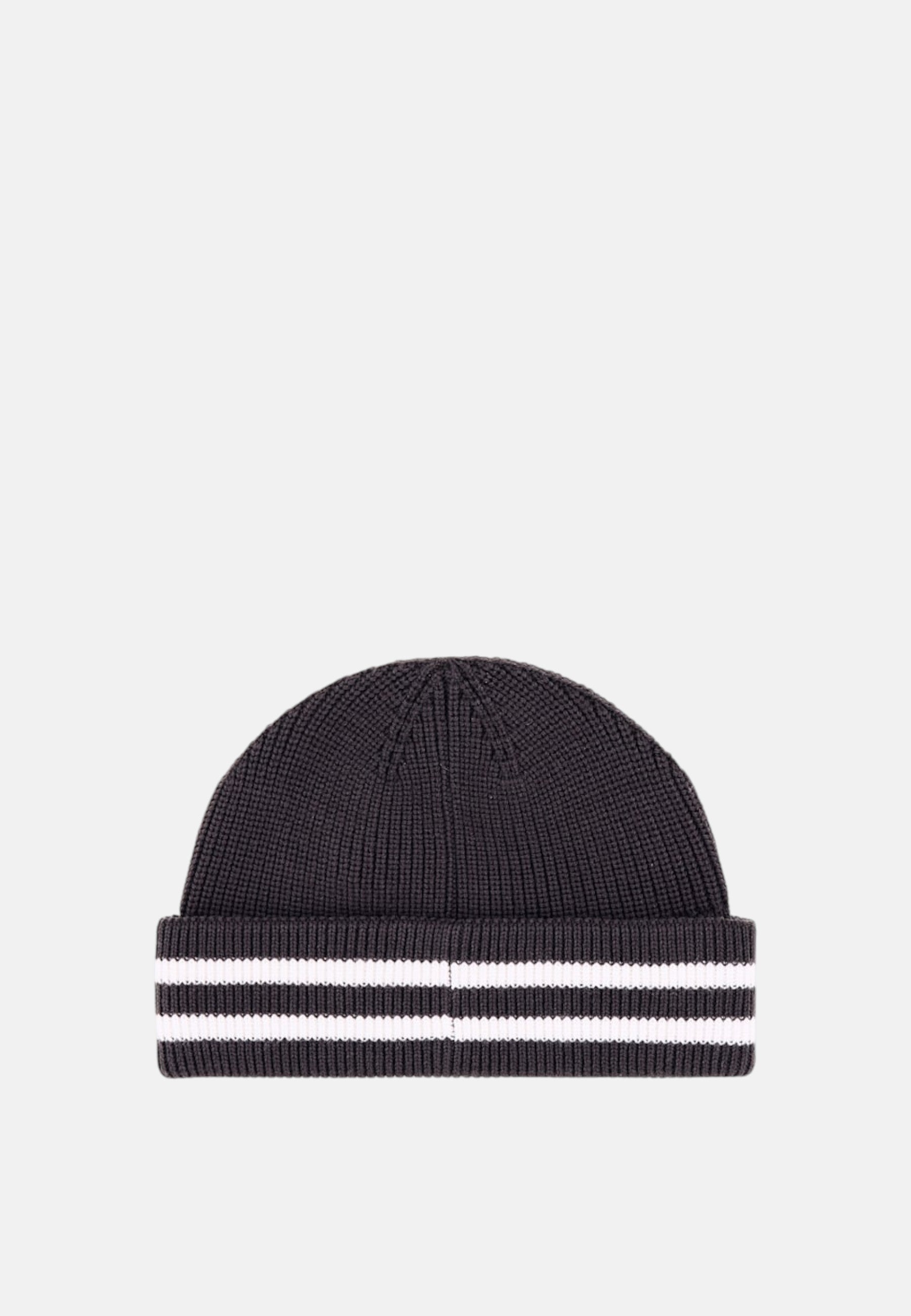 Cappello Beanie Uomo Armani Exchange in Lana e Cotone Licorice/vintage Off