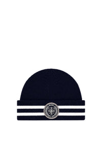 Cappello Beanie Uomo Armani Exchange in Lana e Cotone Deep Navy/vintage Of