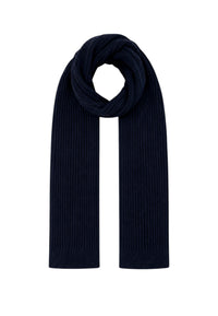 Sciarpa da uomo con misto lana Armani Exchange Deep Navy
