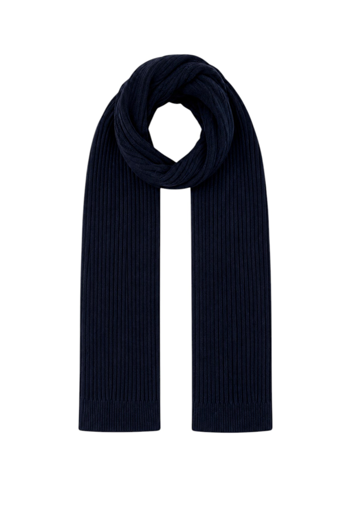 Sciarpa da uomo con misto lana Armani Exchange Deep Navy