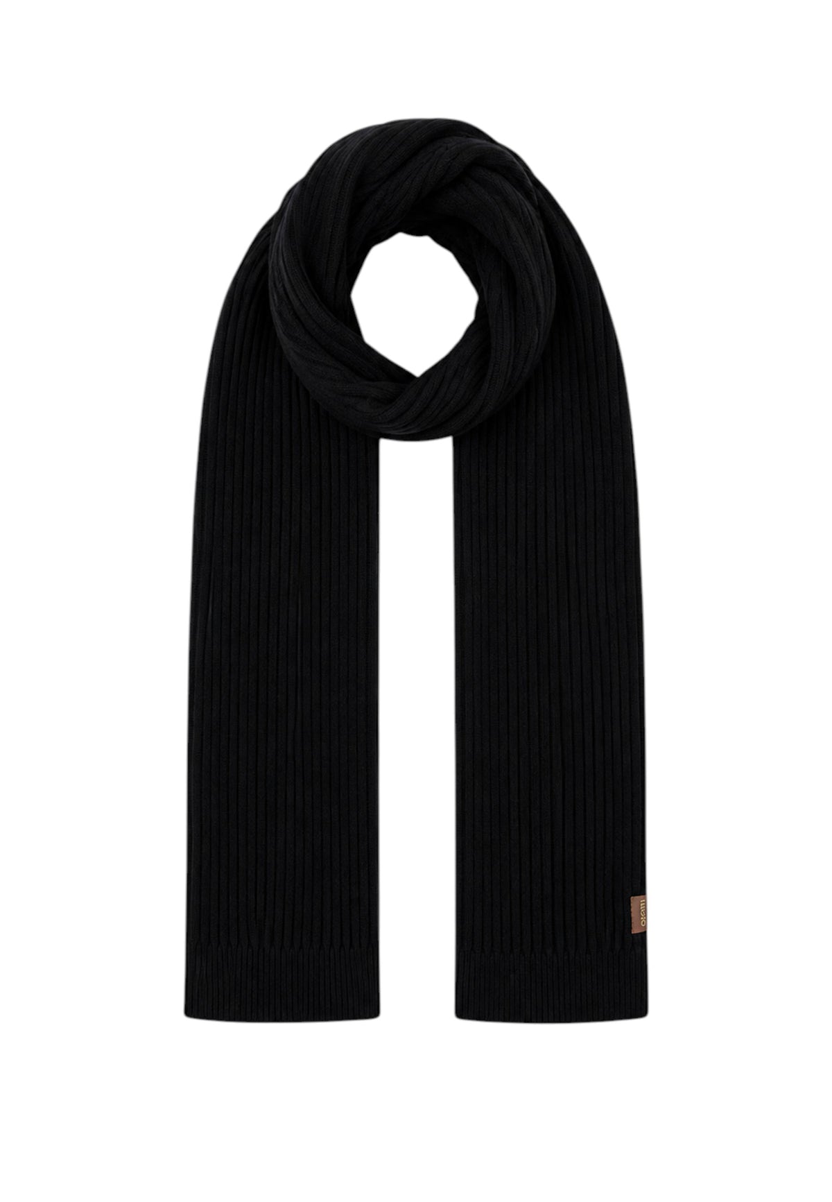 Sciarpa da uomo con misto lana Armani Exchange Black
