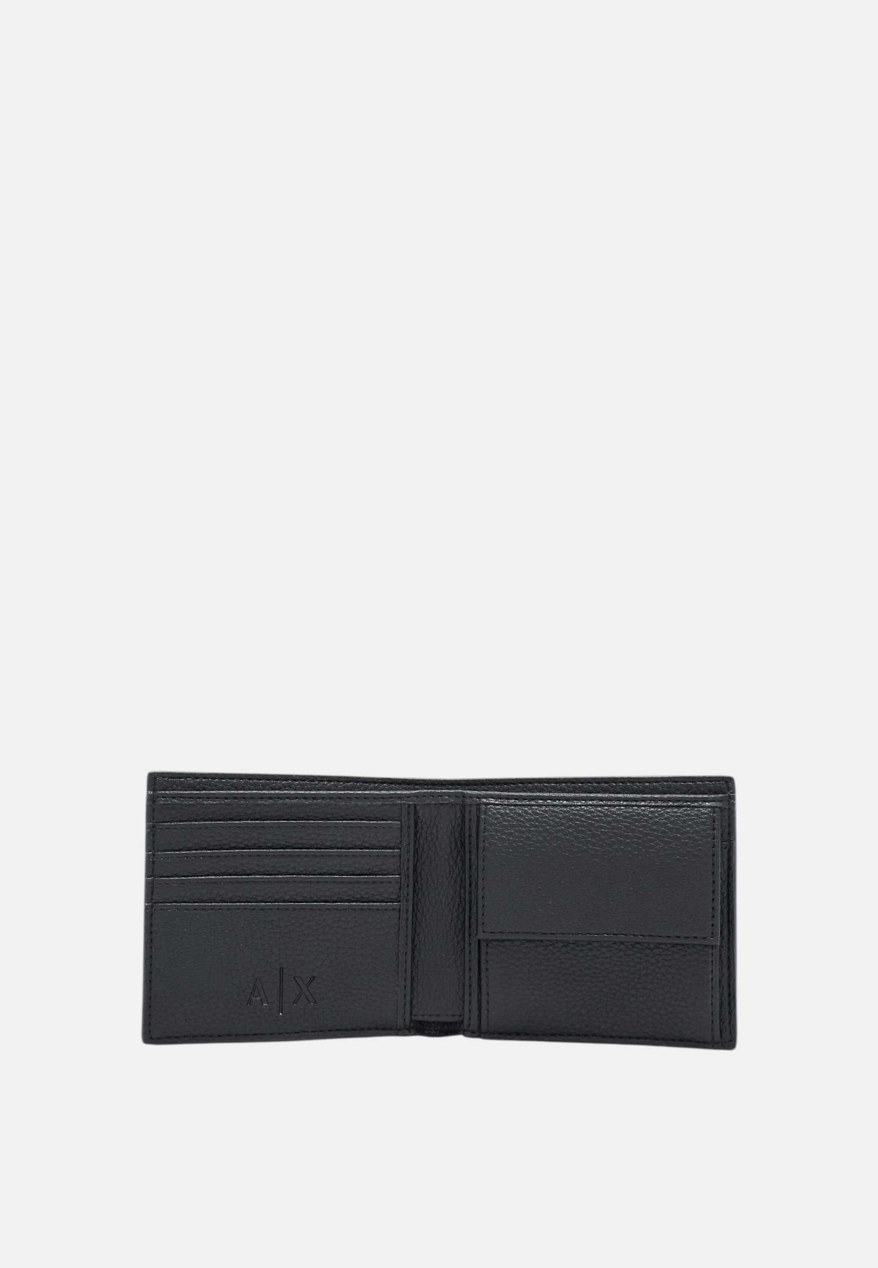 Armani Exchange Portafoglio Nero Uomo Black