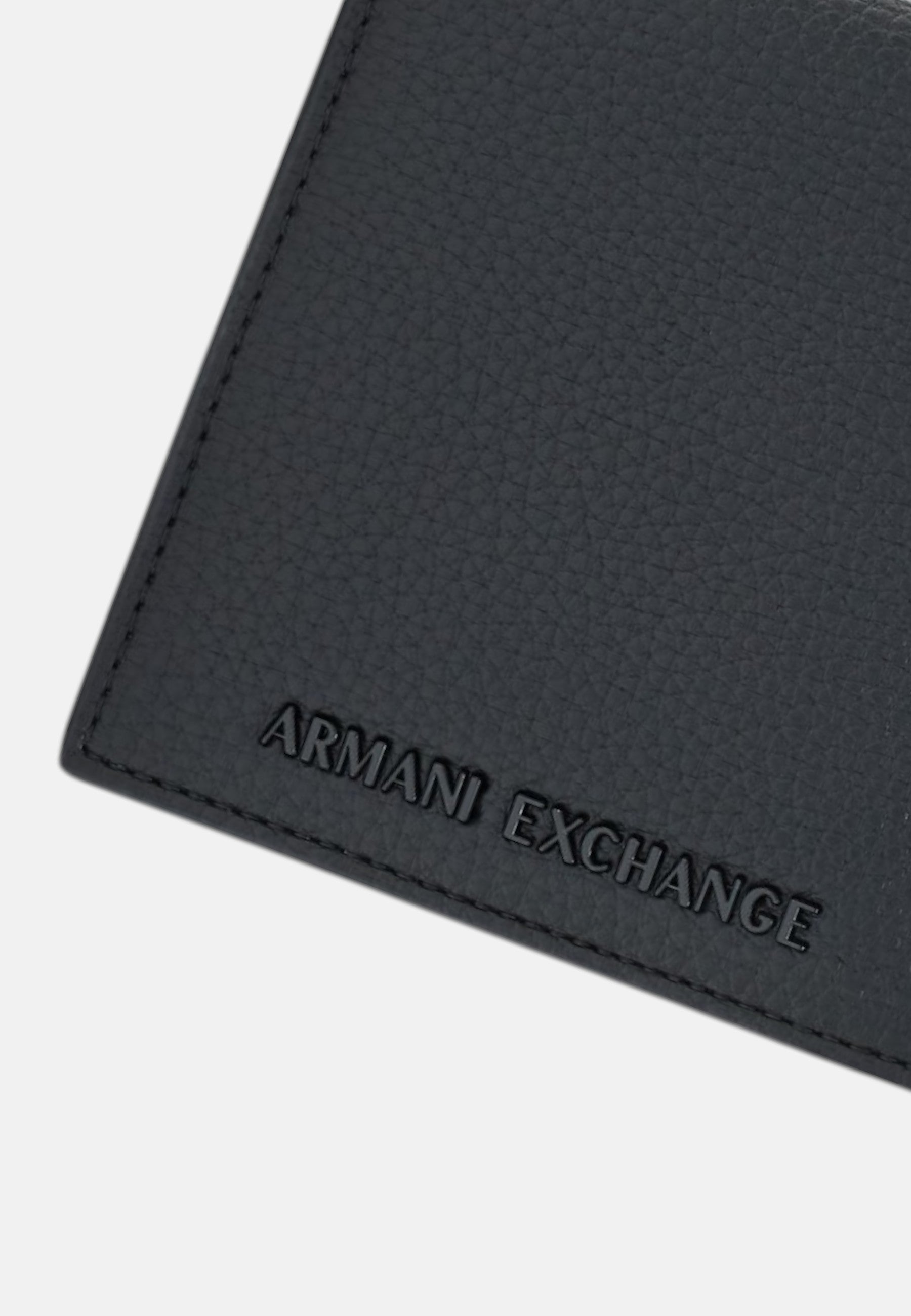 Armani Exchange Portafoglio Nero Uomo Black