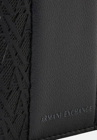Armani Exchange Portafoglio Uomo Black/forged Iron