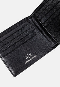 Armani Exchange Portafoglio Uomo Black