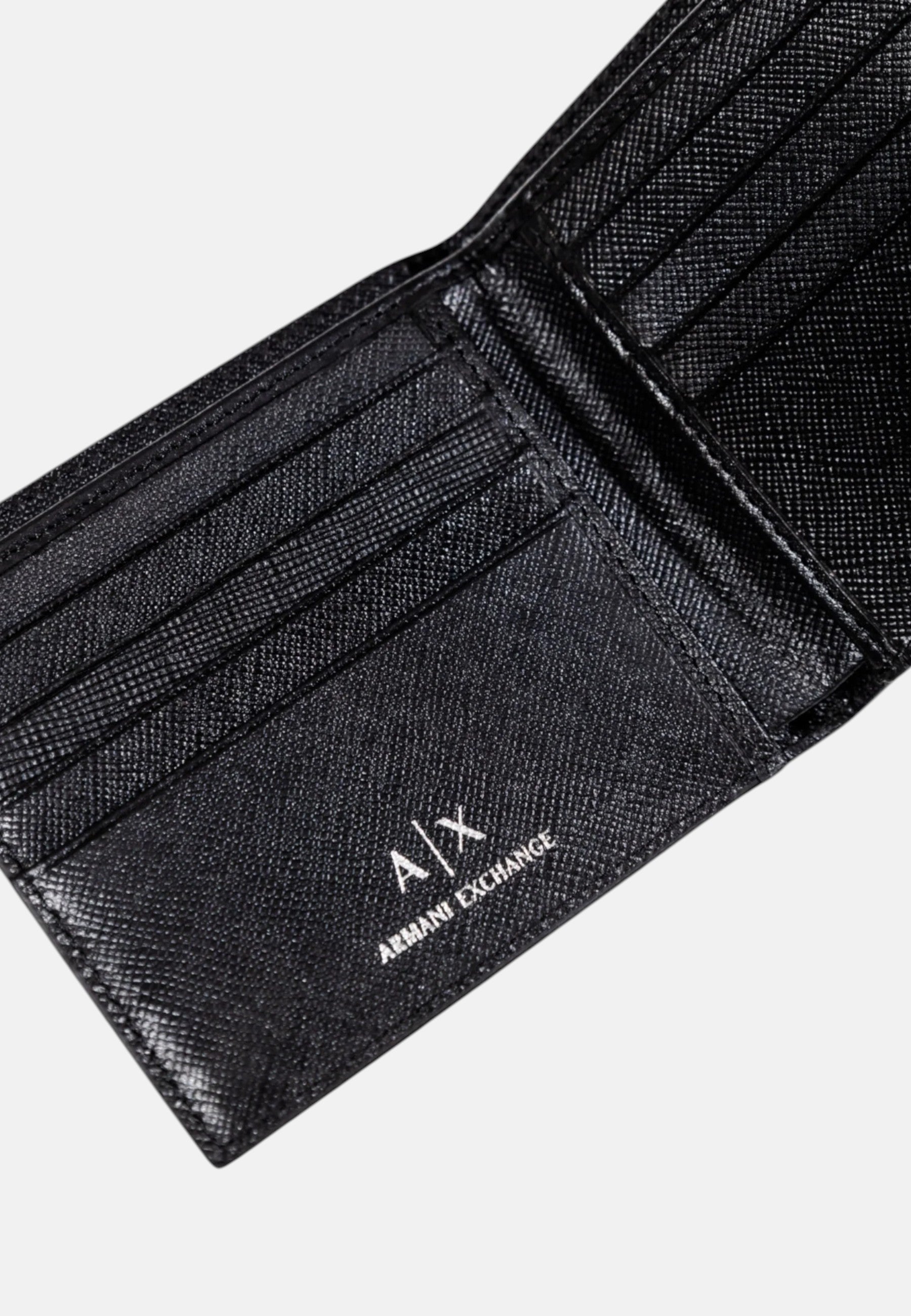 Armani Exchange Portafoglio Uomo Black