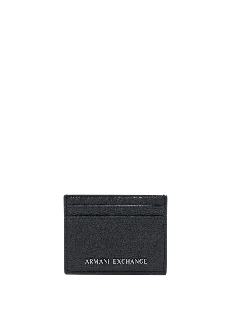 Porta Carte Uomo Armani Exchange Black
