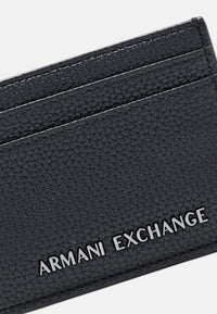 Porta Carte Uomo Armani Exchange Black