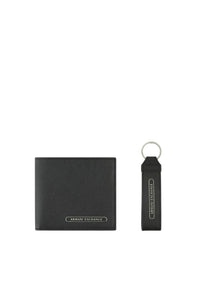 Set Regalo portafoglio e portachiavi Uomo Armani Exchange Black