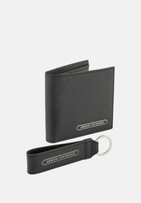 Set Regalo portafoglio e portachiavi Uomo Armani Exchange Black