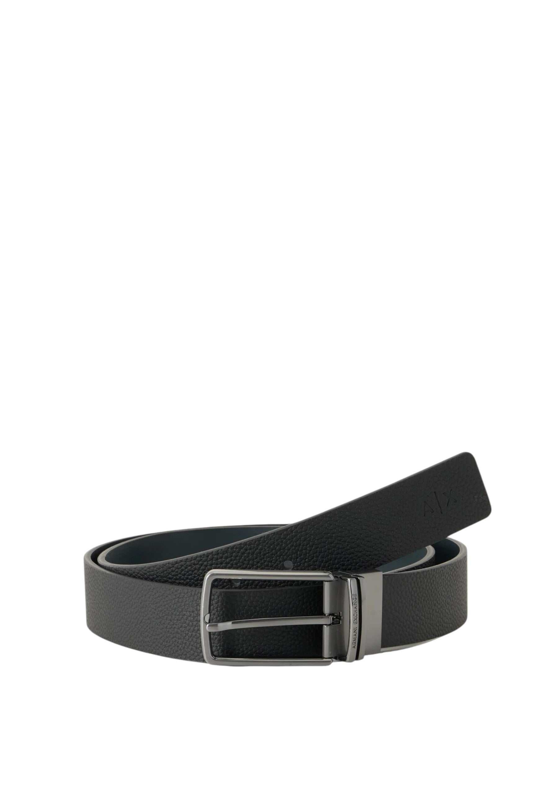 Cintura in Pelle da Uomo Armani Exchange Black/navy
