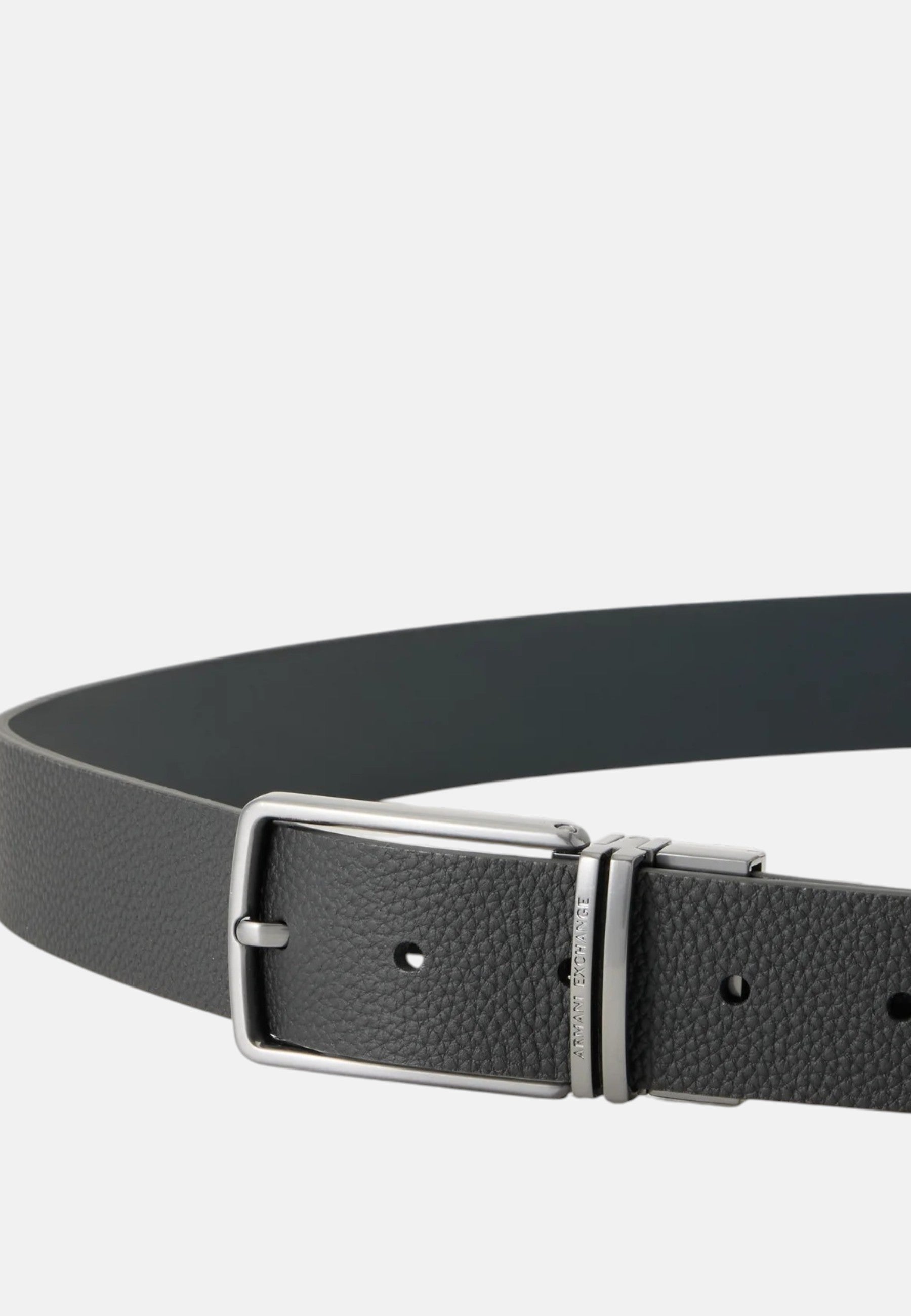Cintura in Pelle da Uomo Armani Exchange Black/navy