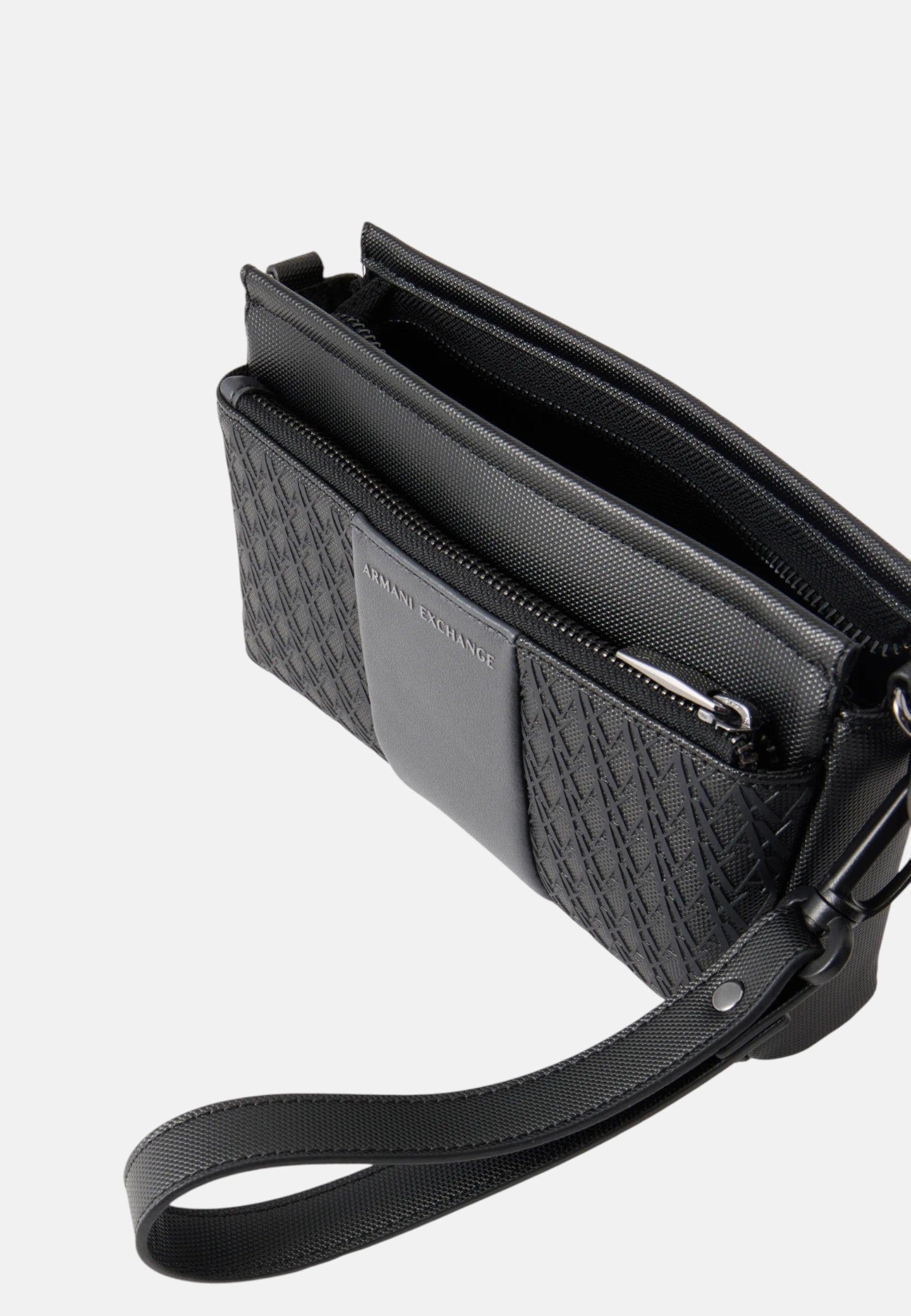 Pochette e beauty Armani Exchange Black/forged Iron