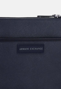 Borsello da Uomo in Ecopelle Armani Exchange Navy/nero