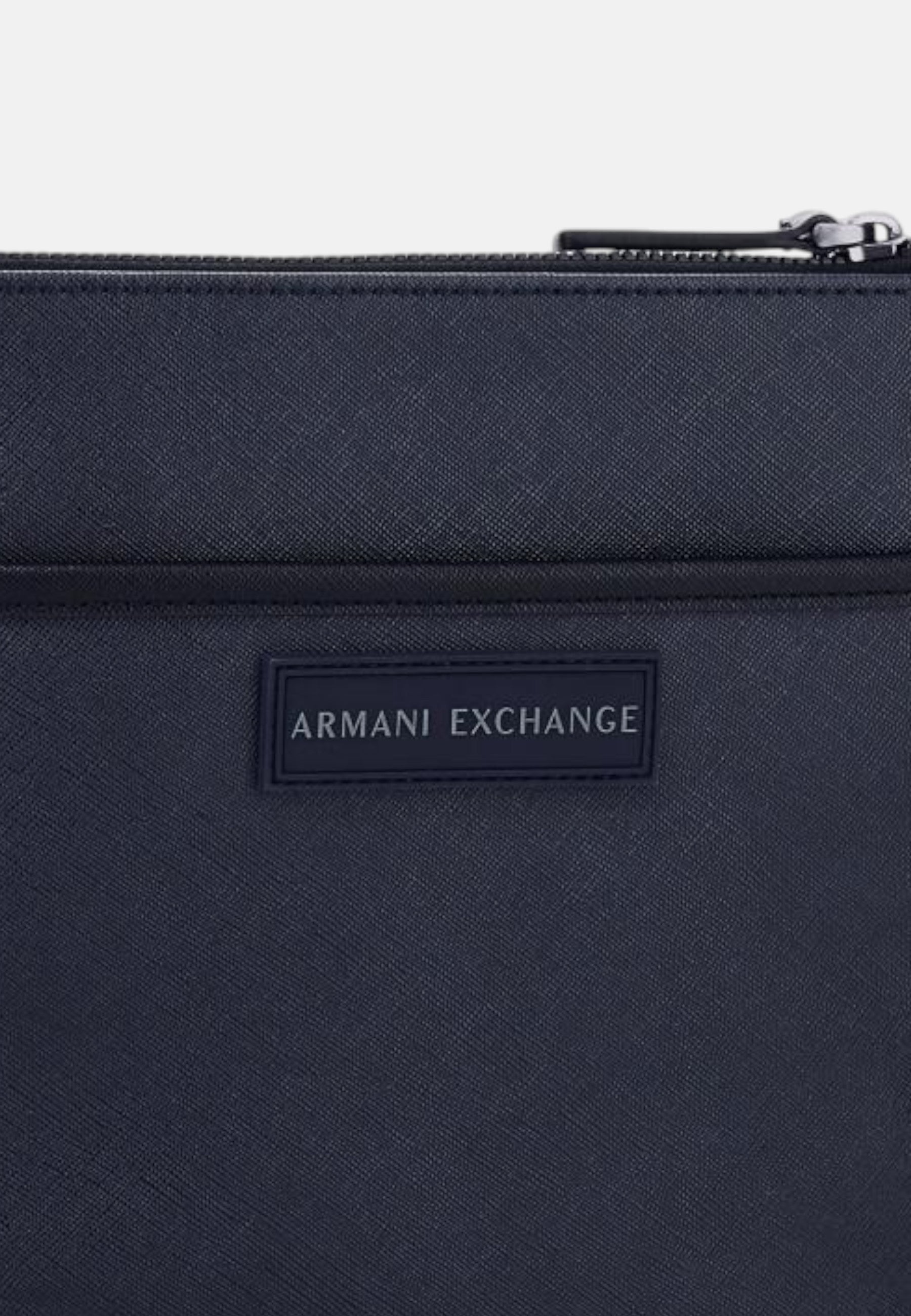 Borsello da Uomo in Ecopelle Armani Exchange Navy/nero