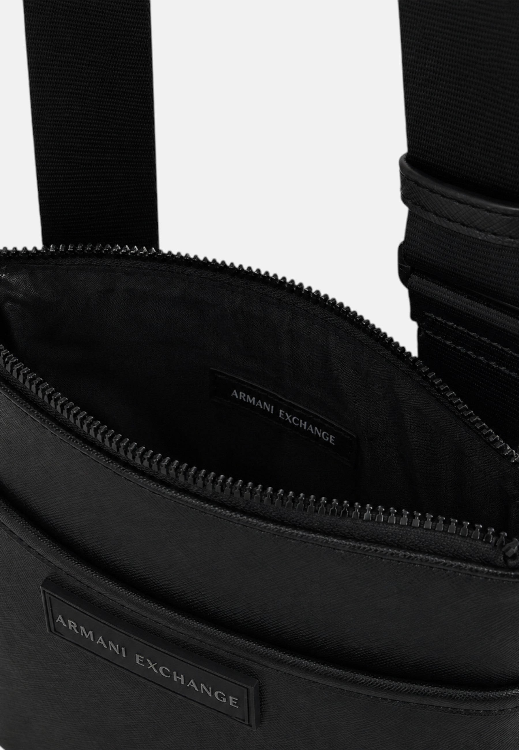 Borsello da Uomo in Ecopelle Armani Exchange Black / Black