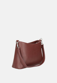 Borsa a Tracolla Donna Ecopelle Byblos Chestnut