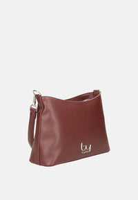 Borsa a Tracolla Donna Ecopelle Byblos Chestnut